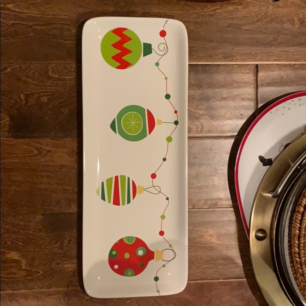 Christmas Ornament Platter